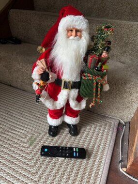 Santa's Workshop Handcrafted Collectible Santa Claus Toy Figure ~15-16in NWT